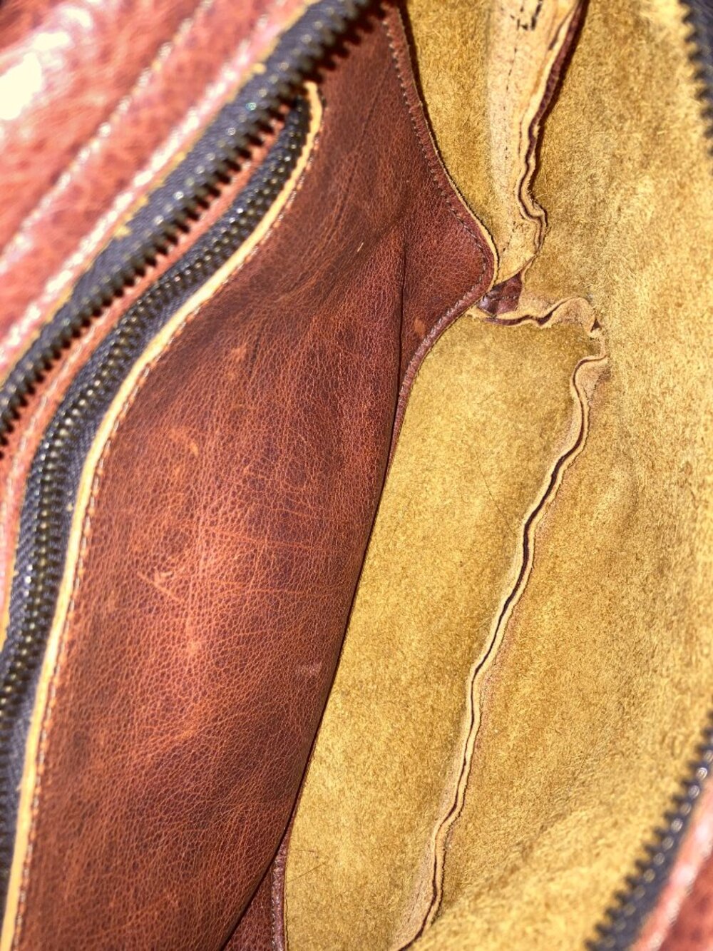 Love 41 Love41 Saddleback Leather London Sling SMALL Bull Dog Tan RARE!!! - Picture 10 of 12